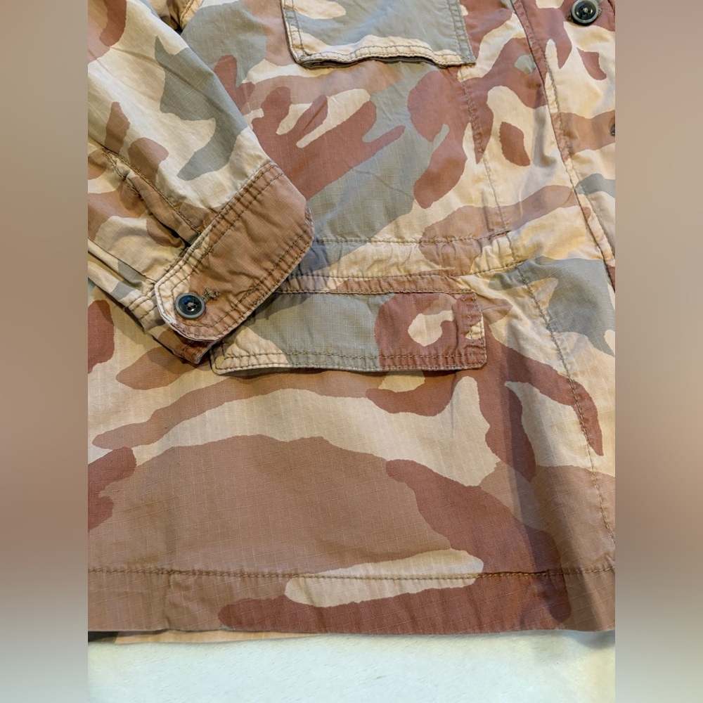 Free People "Seize the Day" Camo Military Jacket.  Size Small. - Picture 6 of 15